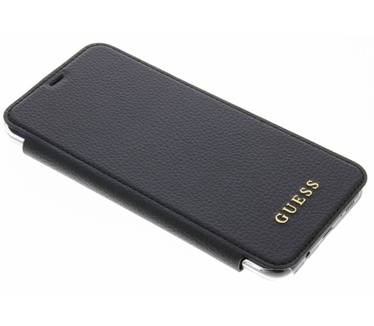 Guess Originele Transparante Iridescent Samsung Galaxy S8 Plus Backcase - Zwart Zwart