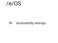 Screenshot /e/ OS op Murena Fairphone 6
