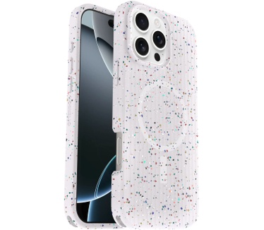 Otterbox Symmetry Series Core voor MagSafe voor iPhone 16 Pro Max, Sprinkles (iPhone 16 Pro Max) Wit