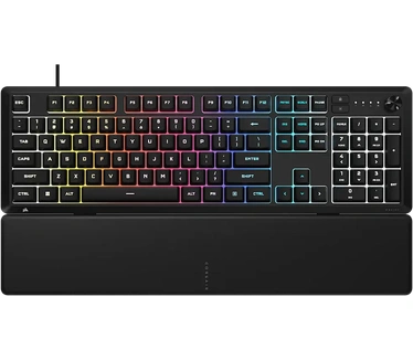Corsair SKIFF 100 RGB Gaming Toetsenbord - Zwart - (BE, AZERTY)
