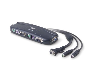 Belkin 4-Port KVM Switch (F1DJ104PeaB)