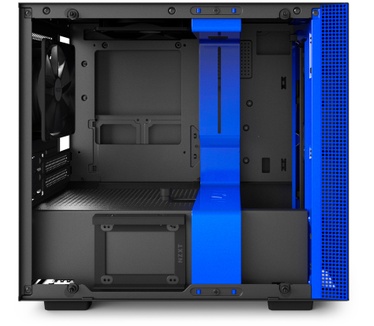 NZXT H200i Blauw/Zwart