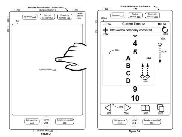 Apple touchscreenpatent