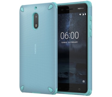 Nokia 6 Rugged Impact Case Blauw