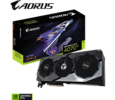 Gigabyte AORUS GeForce RTX 4070 Ti ELITE 12G