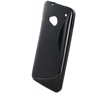 Mobiparts Mobiparts TPU Case HTC One S-Shape Black