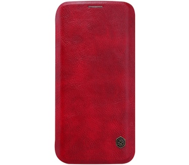 Nillkin Qin PU Leather Book Case Samsung Galaxy S7 Edge - Rood