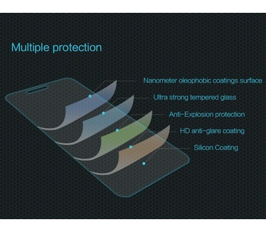 Nillkin Display Folio Tempered Glass 9H - Asus Zenfone 3 Max 5.2"