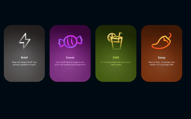 Alexa+-persoonlijkheden