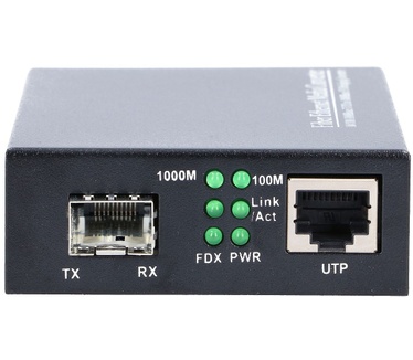 Extralink SEDIR FIBER ETHERNET MEDIA CONVERTER 1X SFP 1GB 1X RJ45 1GB - MC220 - Converter - Glasfaser (LWL)