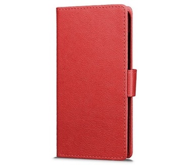 qMust Vodafone Smart First 7 Wallet Case - TPU frame - Red