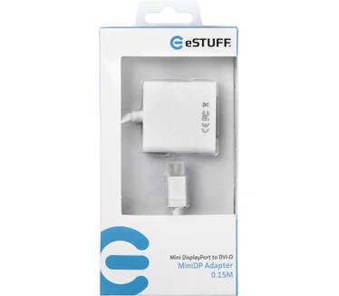 eStuff 0.15m MiniDP - DVI-D m/f