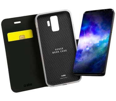SBS Book Sense (Samsung Galaxy S9+) Zwart