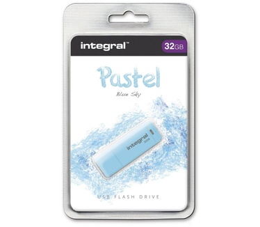 Integral Pastel 32GB Blauw