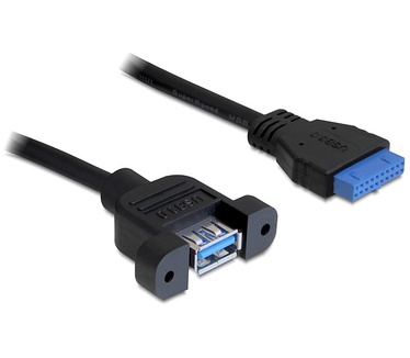 Delock 0.5m USB 3.0 F/F