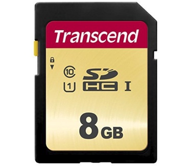 Transcend 8GB, UHS-I, SD