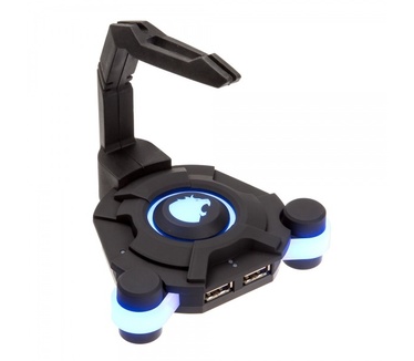 Lioncast MB10 Active HUB Maus-Bungee - schwarz/blau