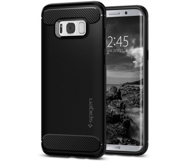 Spigen Samsung Galaxy S8 Plus Hoesje Rugged Armor Zwart