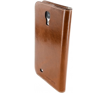 Mobiparts Excellent Wallet Case Samsung Galaxy S4 Oaked Cognac