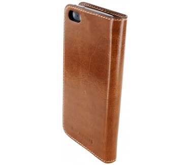 Mobiparts Excellent Wallet Case Apple iPhone 5/5S Oaked Cognac
