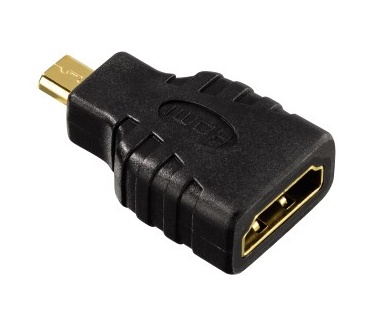 Hama High Speed HDMI Cable Ethernet, 1.50m + 2 HDMI adapters