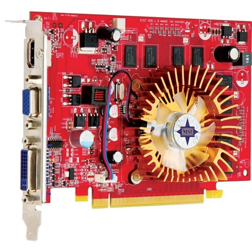 Carte Graphique MSI N9500GT-MD1G-OC 1 Go – VGA, DVI, HDMI