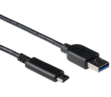 ACT USB-kabel - 9-pins USB Type A (M) - 24-pins USB type C (M) - 1