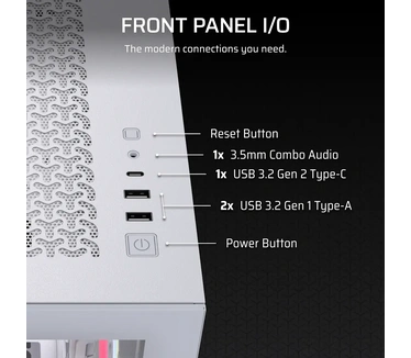 Corsair 3500X LX-R RGB iCUE LINK Wit