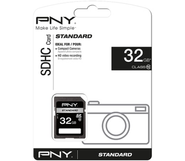 PNY 32GB, Class 10, SD
