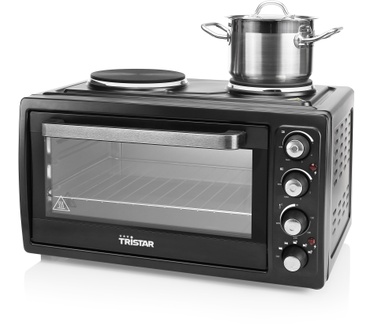 Tristar OV-1443 Convectie oven met 2 kookplaten