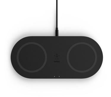 Belkin Boost Charge Draadloze Snellader Dual 10W Zwart