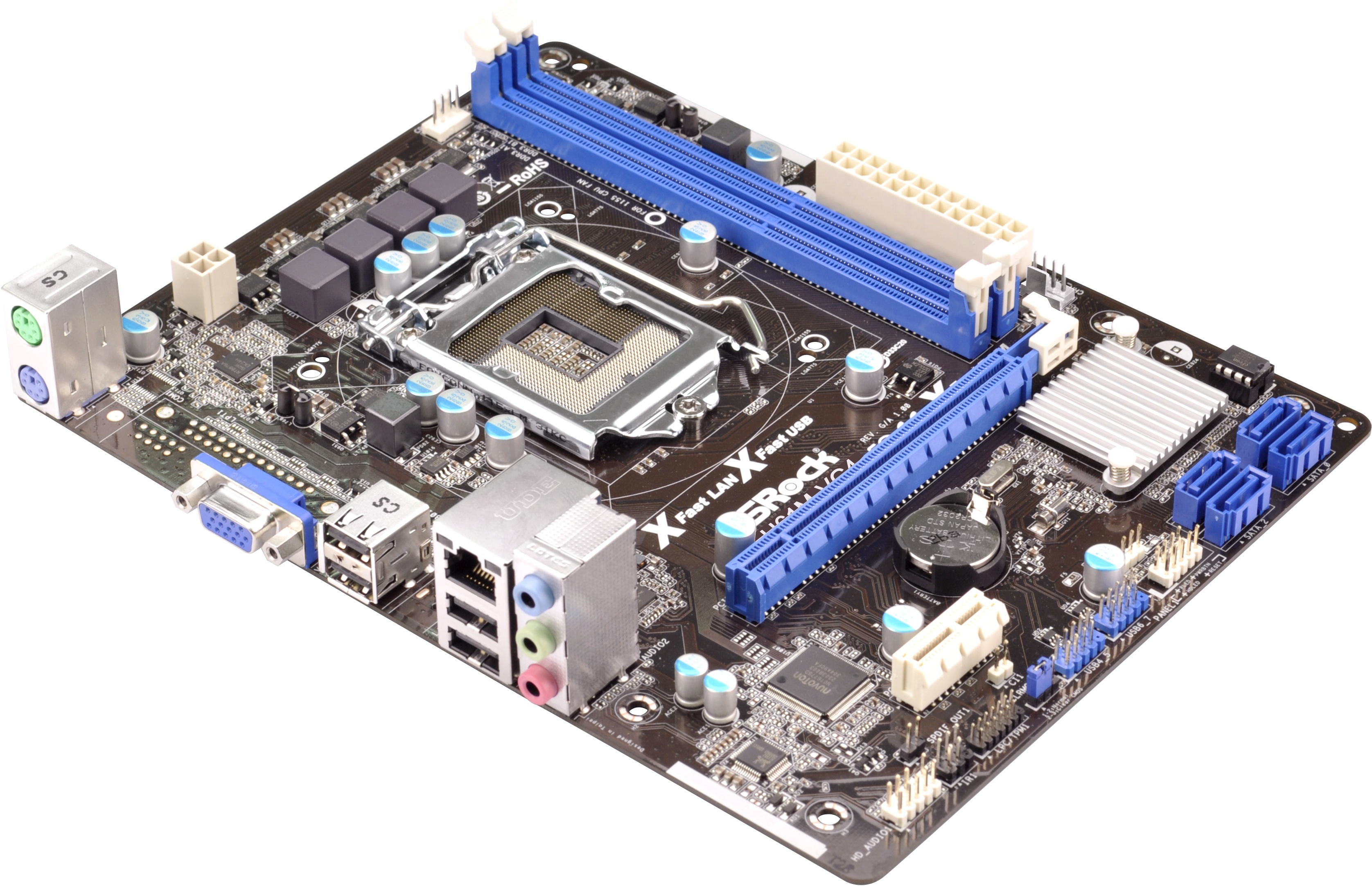 ASRock H61M-VG4 - Kenmerken - Tweakers