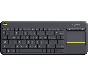 Logitech K400 Plus Wireless Touch Keyboard (Qwerty NL) Zwart