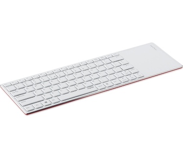Rapoo E2800P Wireless Touch Keyboard Wit/Rood