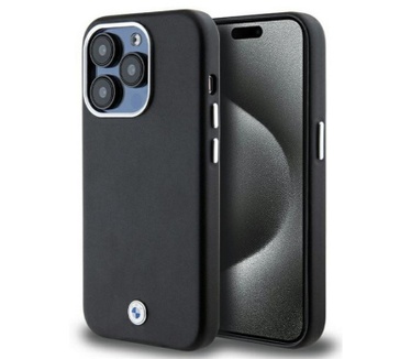BMW Signature Back Case - Apple iPhone 14 Pro Max (6.7") - Zwart Zwart