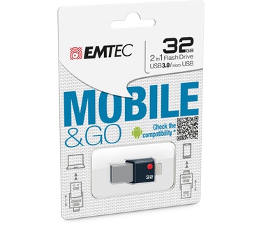 Emtec Mobile & Go 32GB Zilver