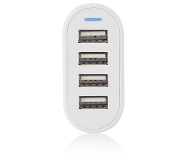 Ewent EW1216 4-Poorts Smart USB Lader 4.5A