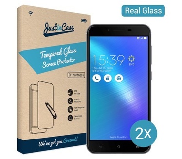 Just in Case Tempered Glass Asus Zenfone 3 Max 5.2 inch ZC520TL - 2 pack
