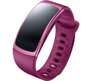 Samsung Galaxy Gear Fit 2 Small Zwart (Roze)