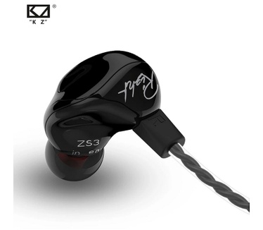 KZ Acoustics KZ ZS3 - In-ear Oordopjes (Zwart)