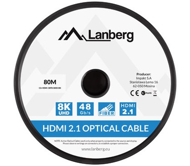 Lanberg CA-HDMI-30FB-0800-BK