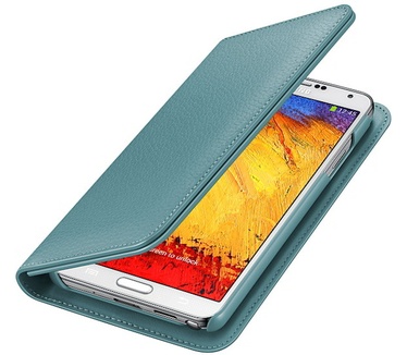 Samsung Galaxy Note 3 Mini Purse EF-HN900BLEGWW Origineel - Blauw