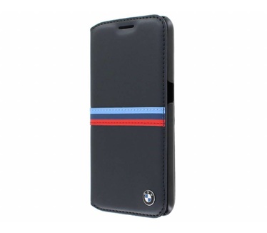 BMW Originele M-Sport Classic Collection Bookcase hoesje voor de Samsung Galaxy S6 - Donkerblauw  Blauw