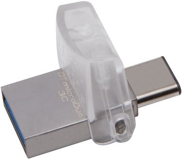 Kingston DataTraveler microDuo 3C 64GB Wit