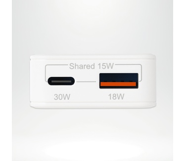 Accezz Ultra Slim GaN Charger 30W - USB-A + USB-C