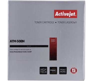 Activejet ATM-50BN Konica Minolta printer tonercartridge, vervanging Konica Minolta TNP50K; Supreme; 6000 pagina's; zwart