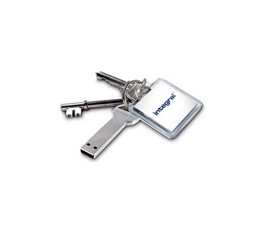 Integral USB Flash Drive Key 16GB Aluminium