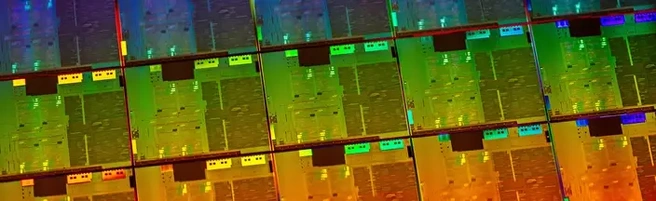 Illustratie computerchips