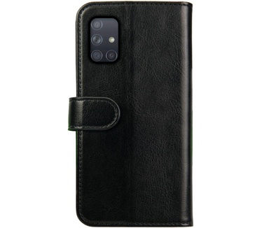 Rosso Element Samsung Galaxy A71 Hoesje Book Cover Zwart (Galaxy A71)