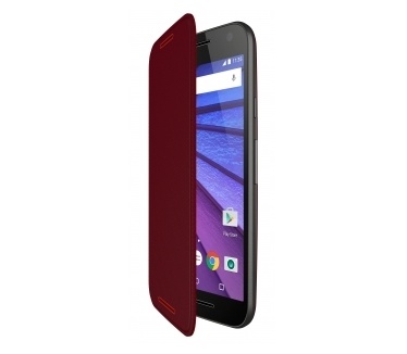 Motorola Flip Shell Moto G (3rd gen) - Crimson